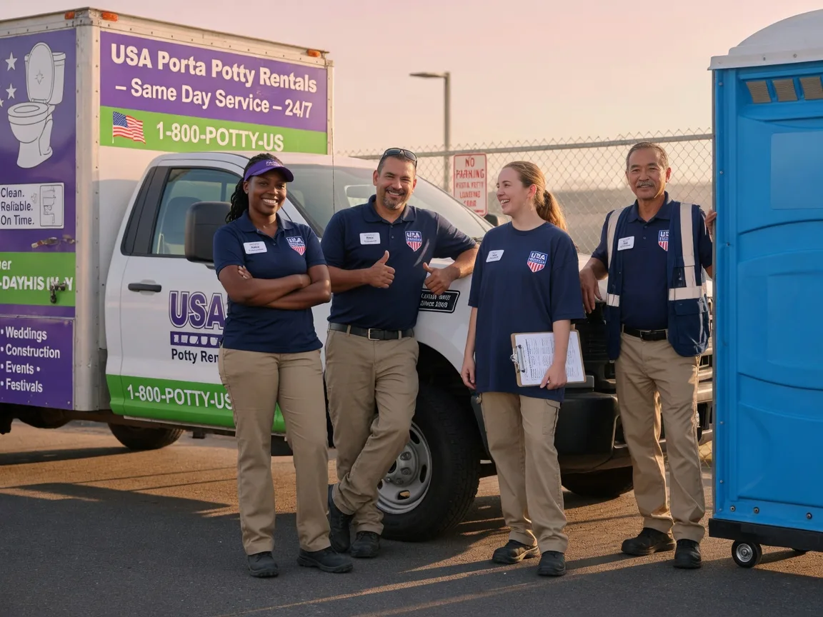 Porta Potty Rental company in Earth, TX