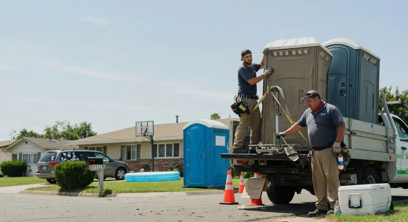 Porta Potty Rental in Earth, TX near me